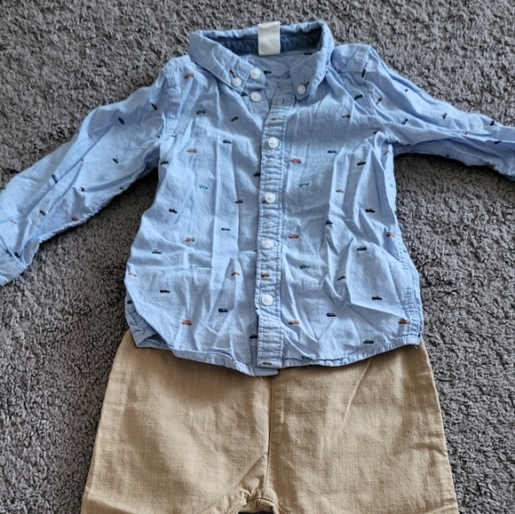 H&M Matching Sets Hm Baby Boy Elegant Outfit Set Dress Shirt And
